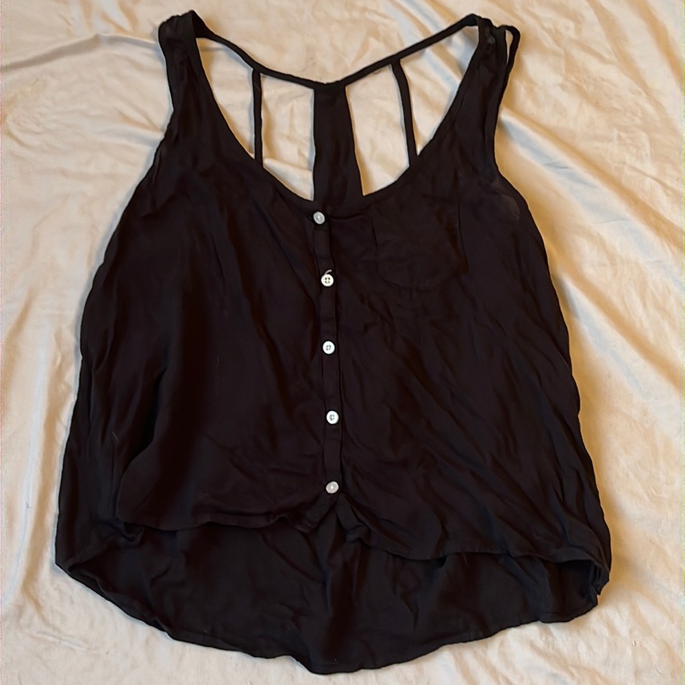 Aeropostale black tank top, size xs.